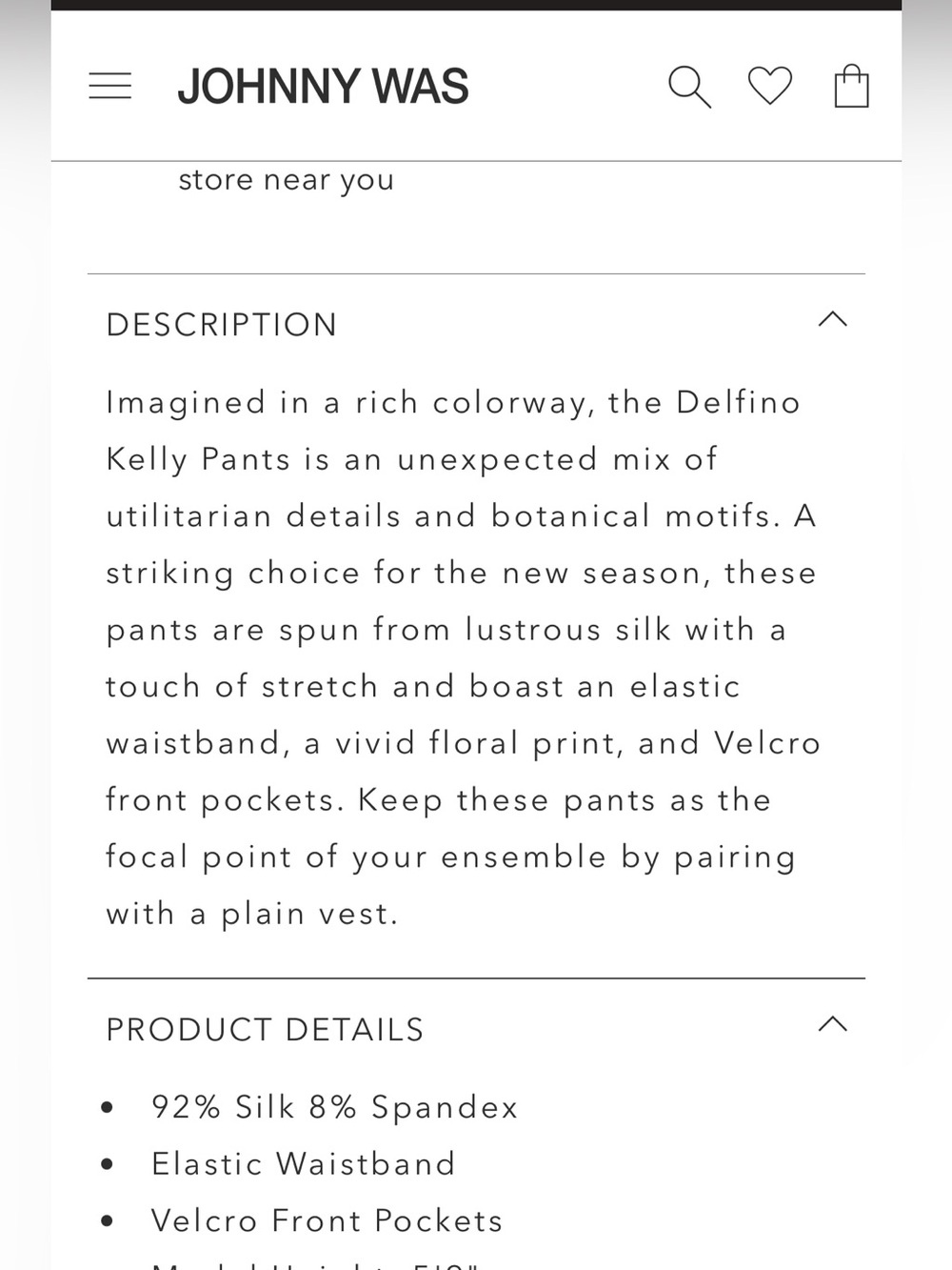 Johnny Was Delfino Kelly Women’s Silk Cargo Pants XL - Picture 8 of 8